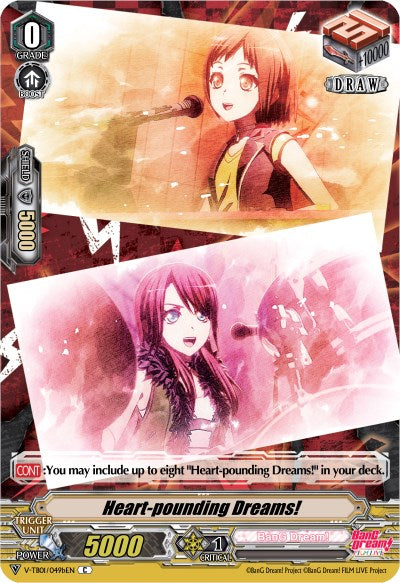 Heart-pounding Dreams! (Afterglow) (V-TB01/049bEN) [BanG Dream! FILM LIVE]