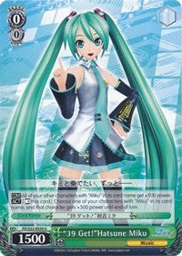 "39 Get!"Hatsune Miku (PD/S22-E039 U) [Hatsune Miku -Project DIVA- f]