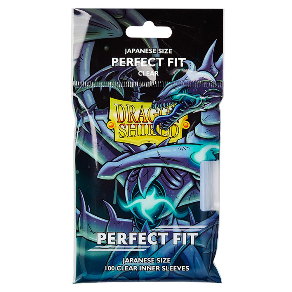 Dragon Shield: Sleeves Japanese Perfect Fit 100ct (Clear)