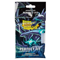 Dragon Shield: Sleeves Japanese Perfect Fit 100ct (Clear)