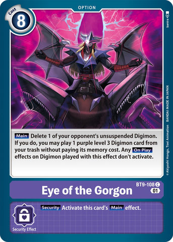 Eye of the Gorgon [BT9-108] [X Record]
