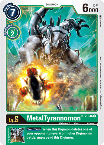 MetalTyrannomon [BT2-046] [Release Special Booster Ver.1.0]