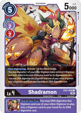 Shadramon [EX3-058] [Draconic Roar]