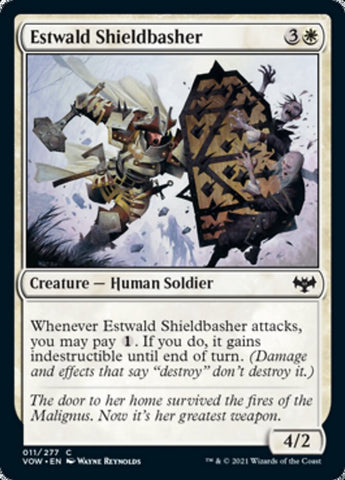 Estwald Shieldbasher [Innistrad: Crimson Vow]