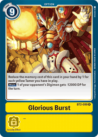 Glorious Burst [BT2-099] [Release Special Booster Ver.1.5]