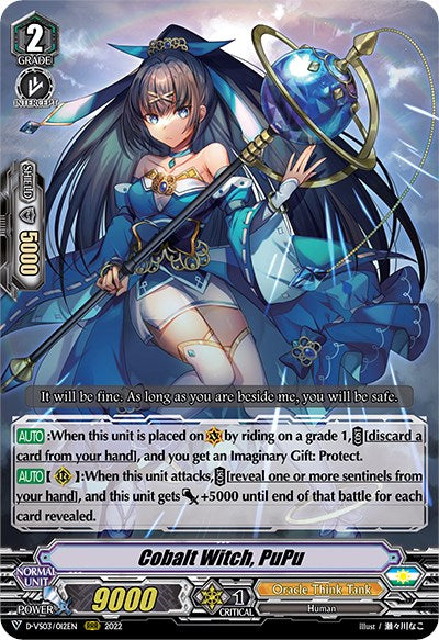 Cobalt Witch, PuPu (D-VS03/012EN) [V Clan Collection Vol.3]