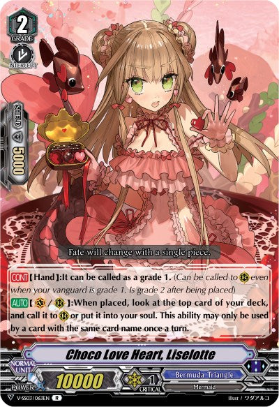 Choco Love Heart, Liselotte (V-SS03/063EN) [Festival Collection]